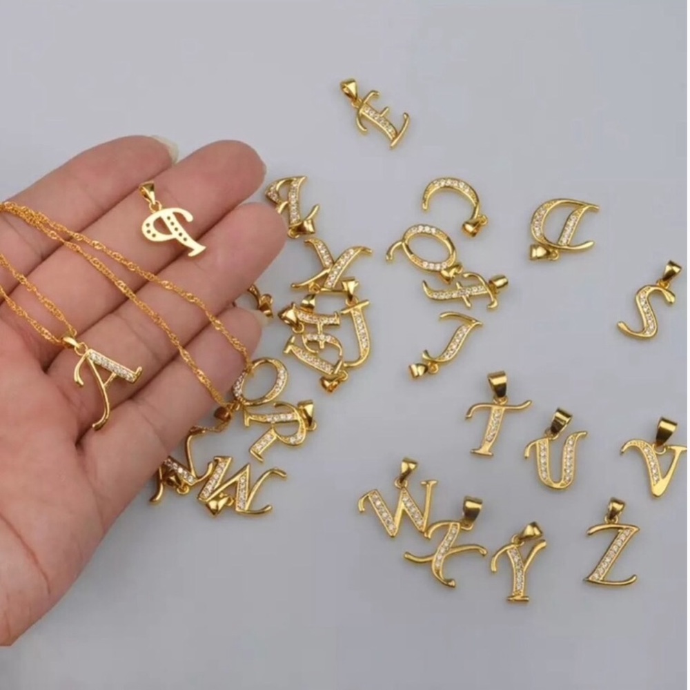 New 18k Gold Plated Heart Necklaces